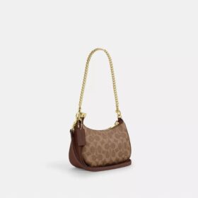 Teri Mini Crossbody Bag in Signature Canvas