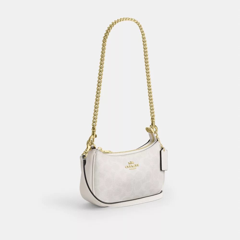 Teri Mini Crossbody Bag in Signature Canvas