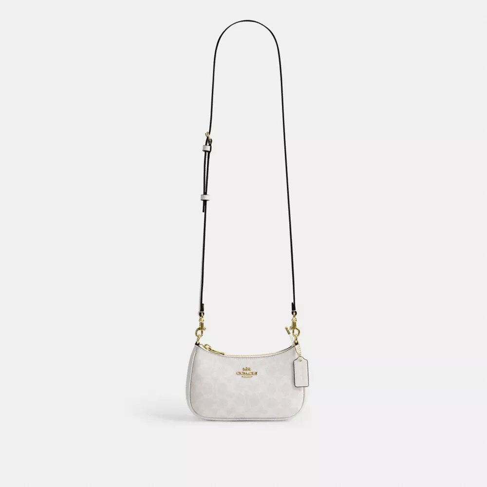 Teri Mini Crossbody Bag in Signature Canvas