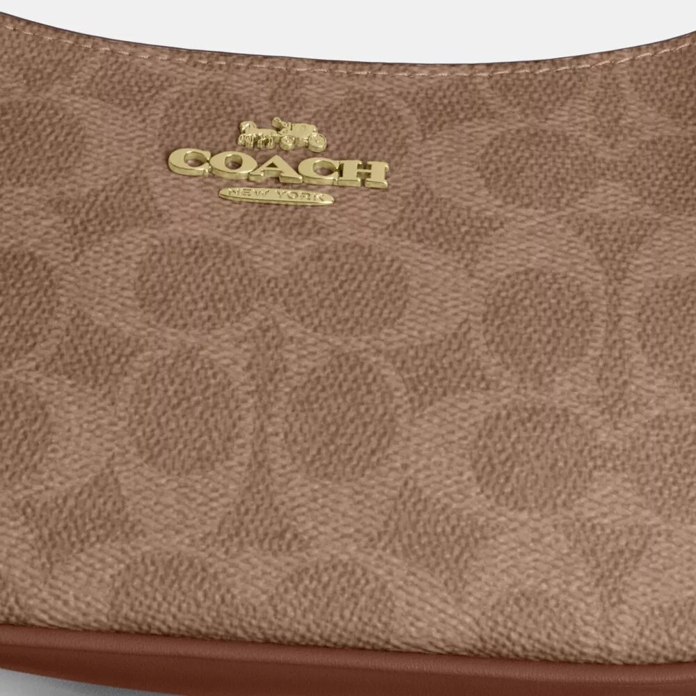 Teri Mini Crossbody Bag in Signature Canvas
