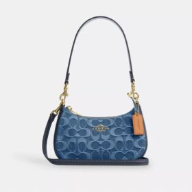Teri Mini Crossbody Bag in Signature Denim