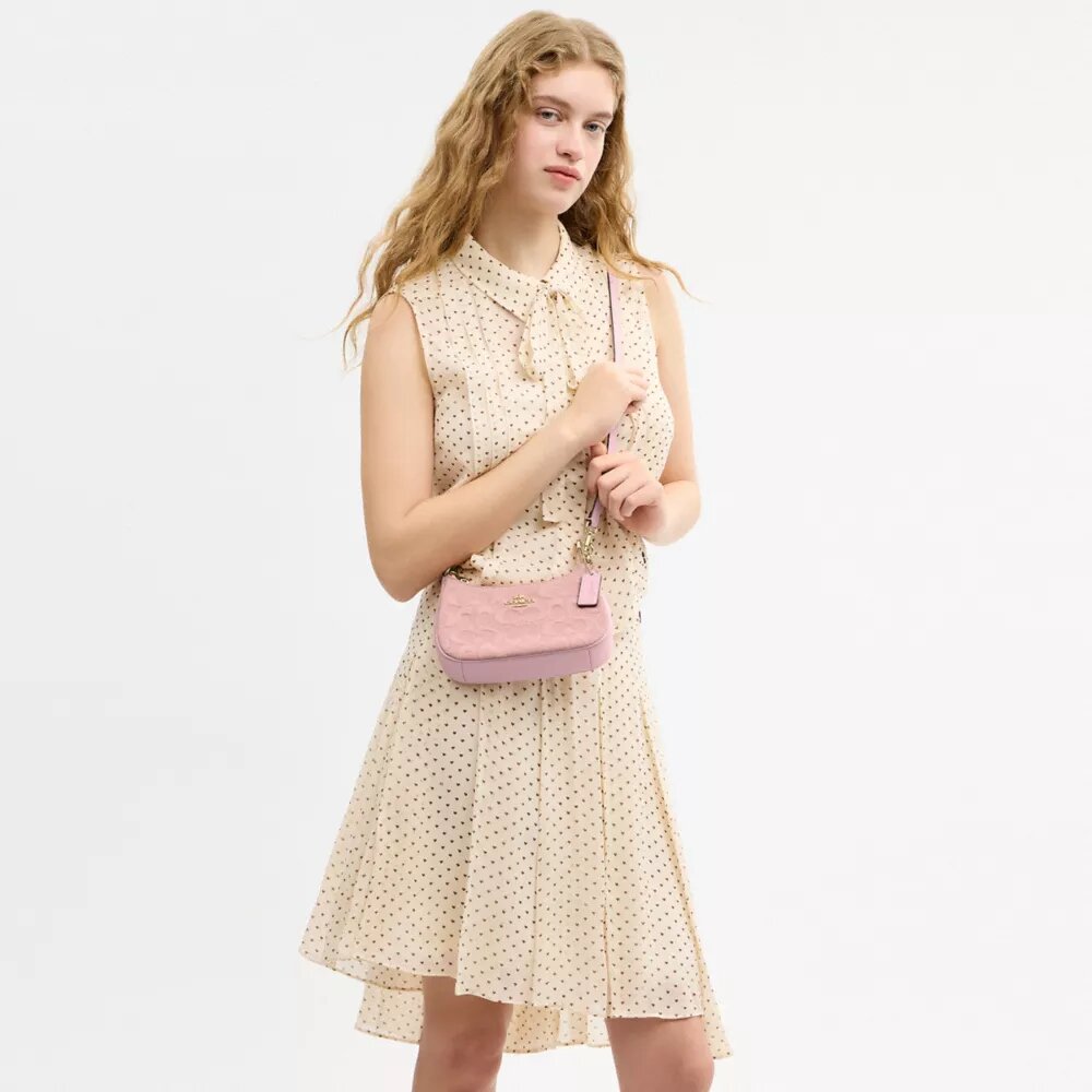 Teri Mini Crossbody Bag in Signature Denim