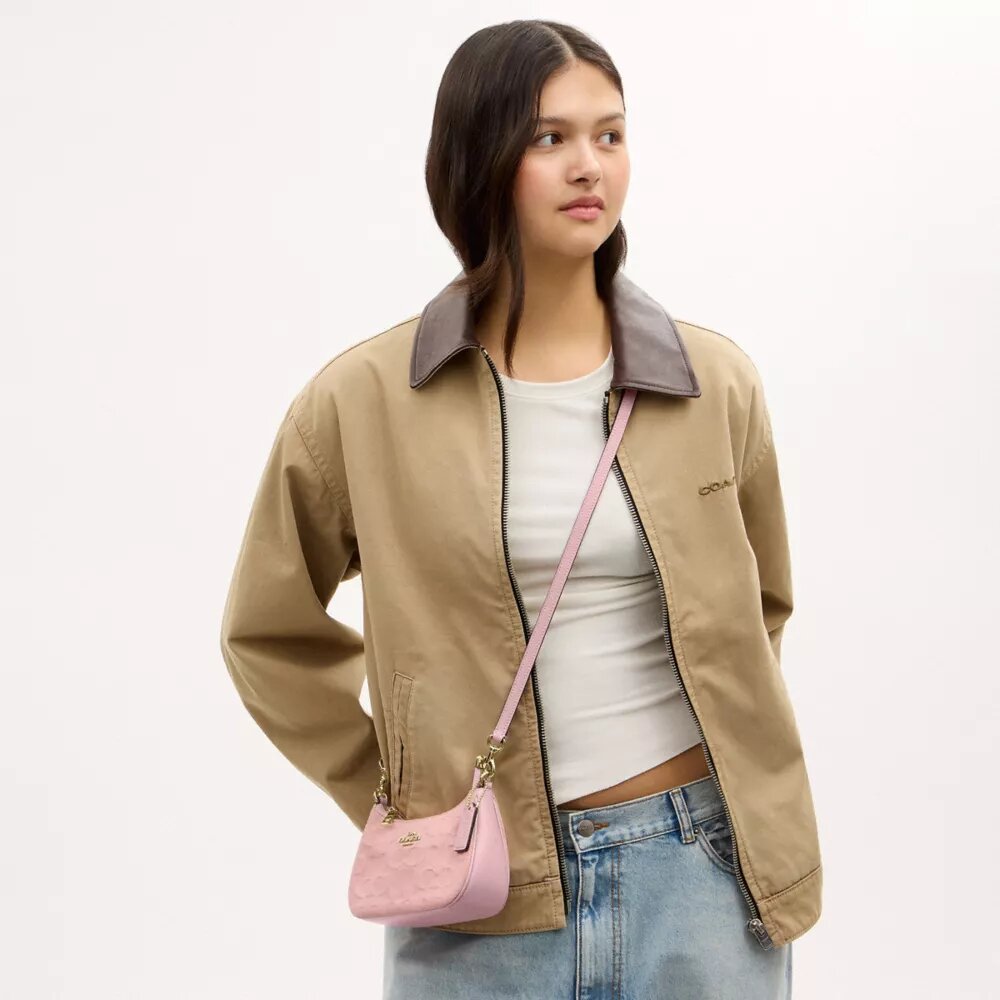 Teri Mini Crossbody Bag in Signature Denim
