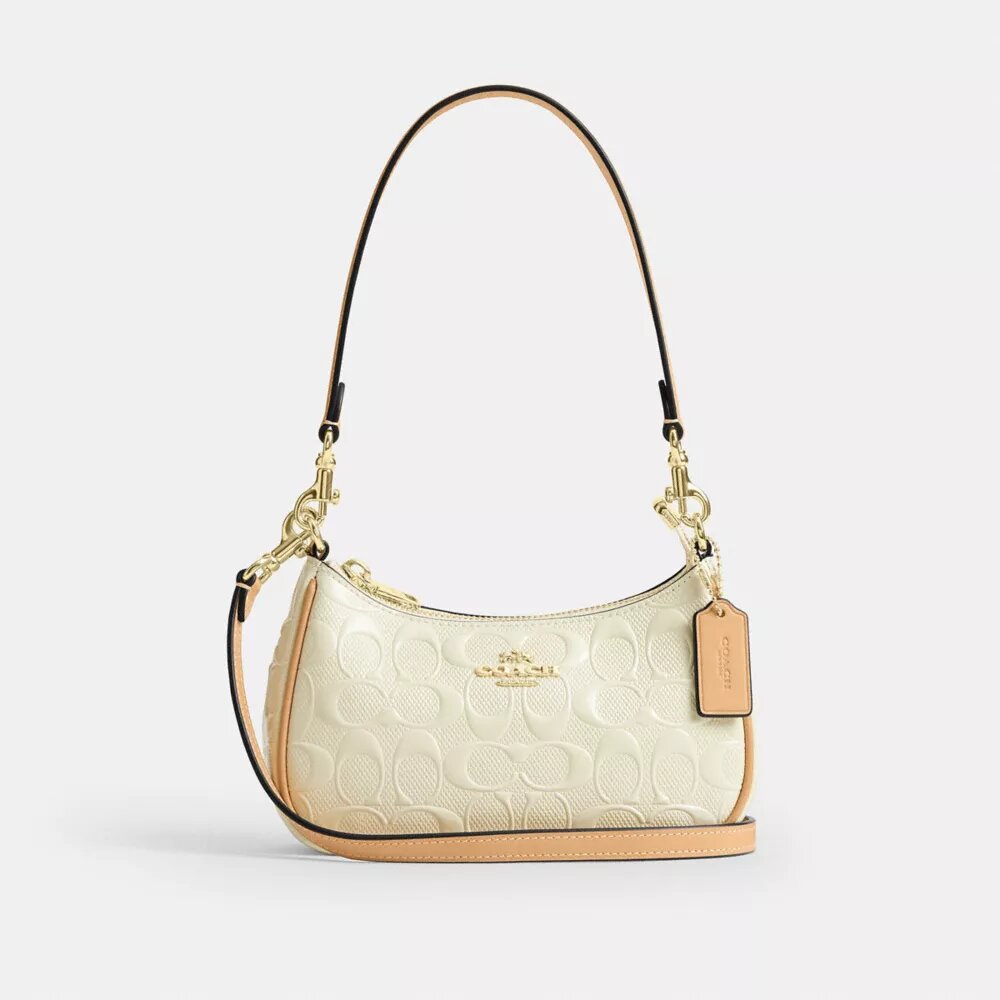 Teri Mini Crossbody Bag in Signature Leather