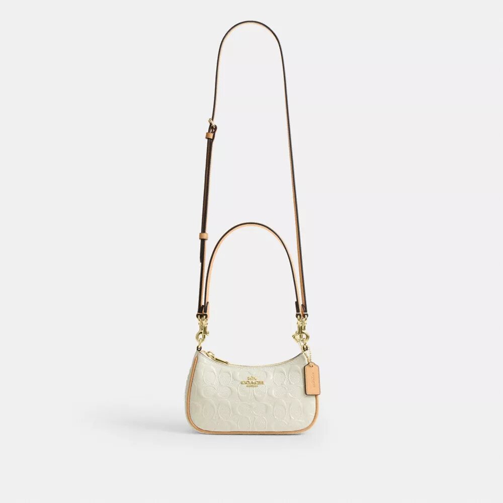 Teri Mini Crossbody Bag in Signature Leather
