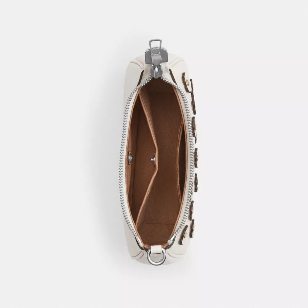 Teri Mini Crossbody Bag with Floral Applique
