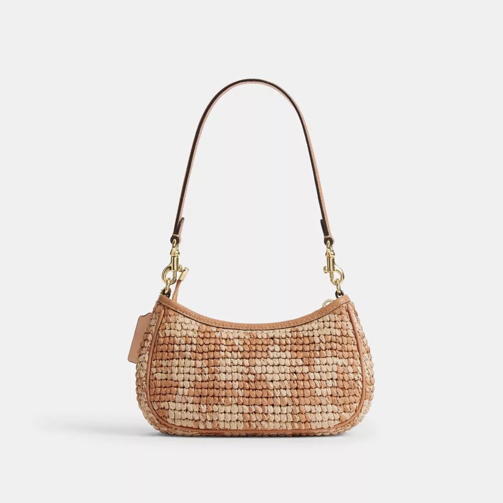 Teri Mini Crossbody Bag with Gingham Print