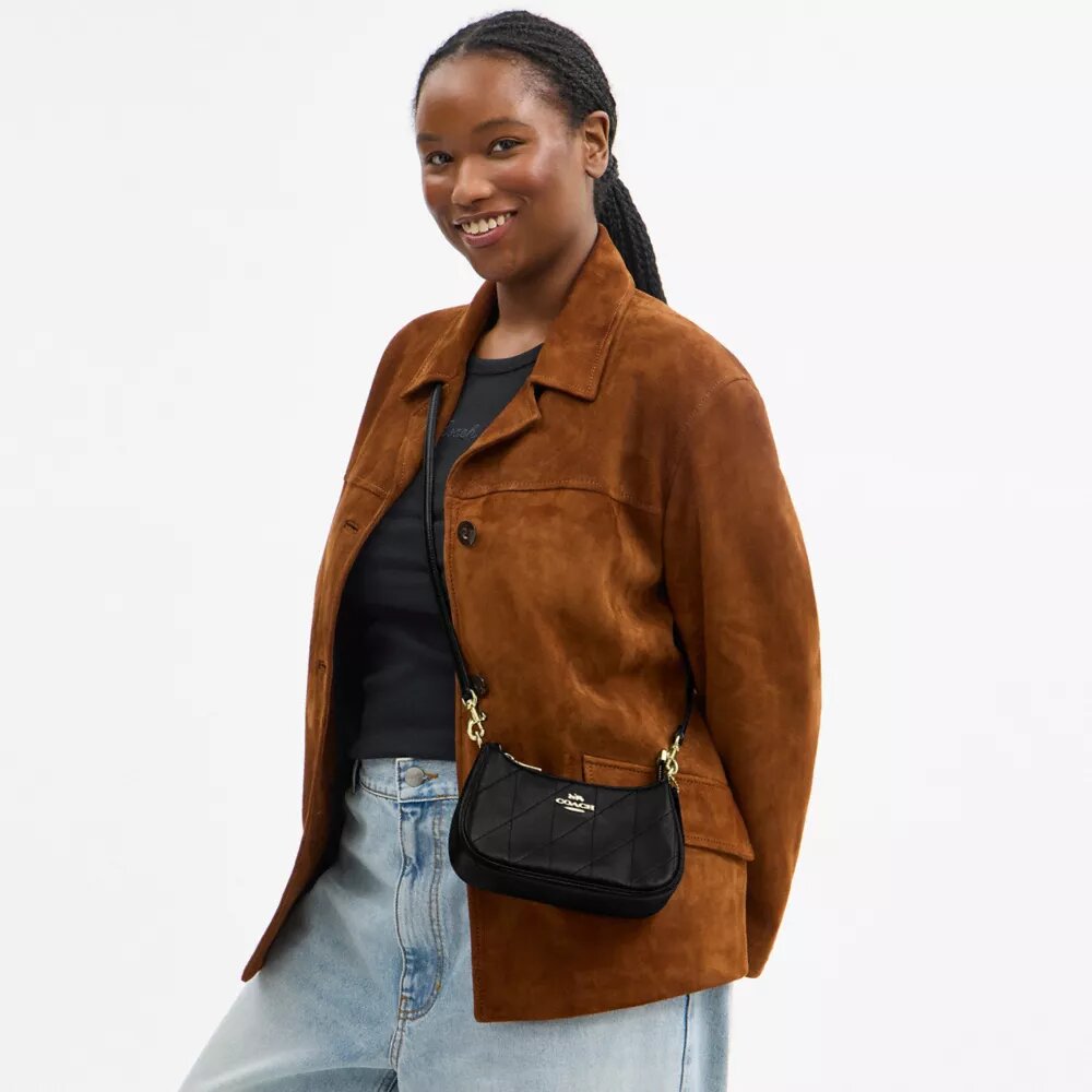 Teri Mini Crossbody Bag with Quilting