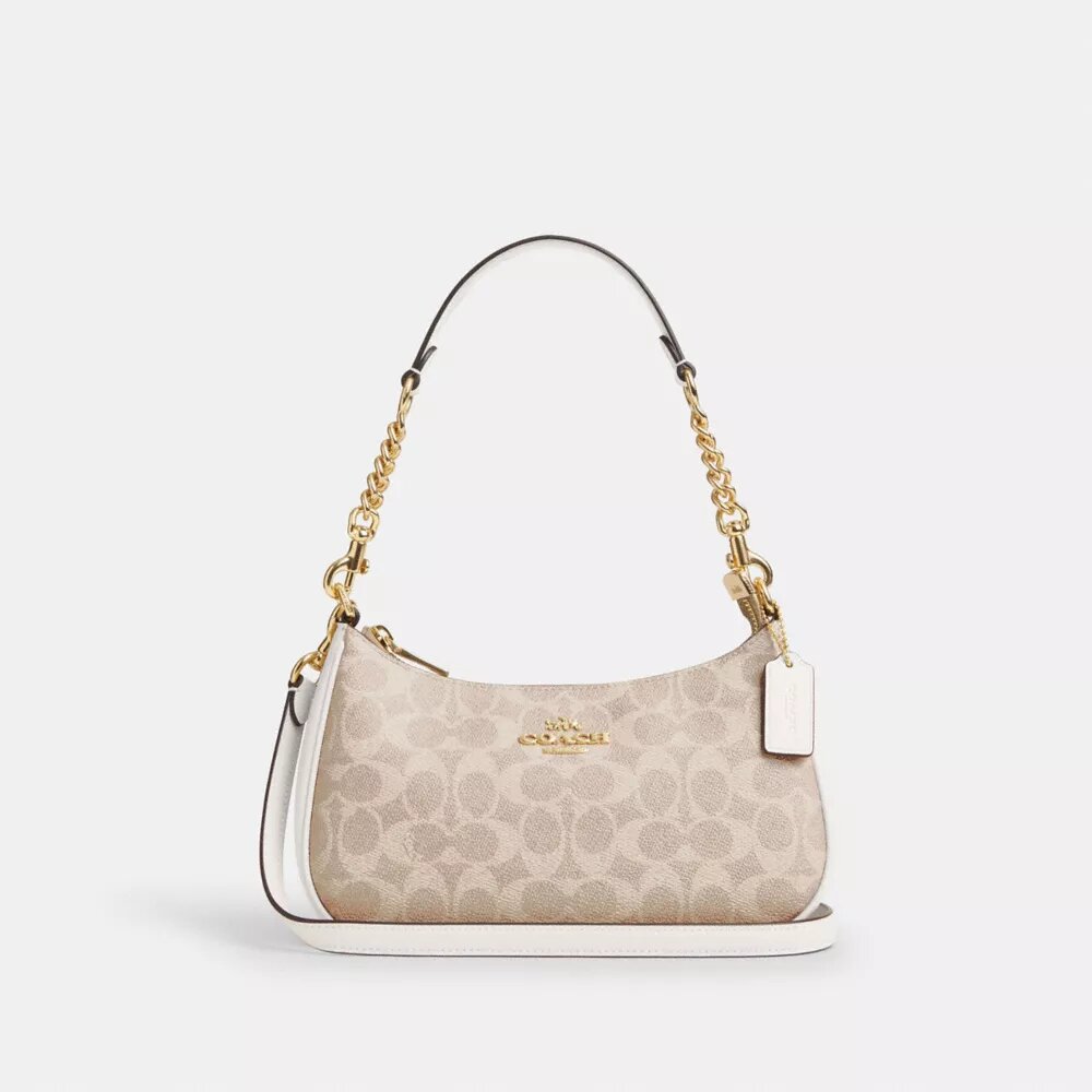 Teri Shoulder Bag in Signature Canvas