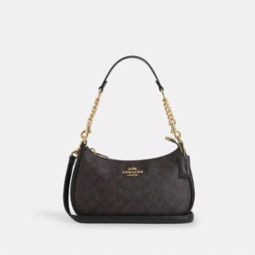 Teri Shoulder Bag in Signature Canvas