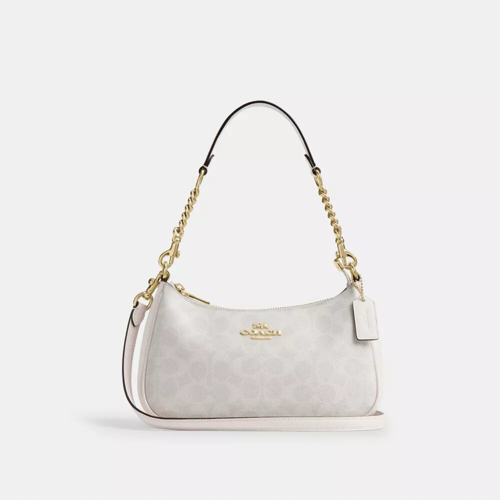 Teri Shoulder Bag in Signature Canvas
