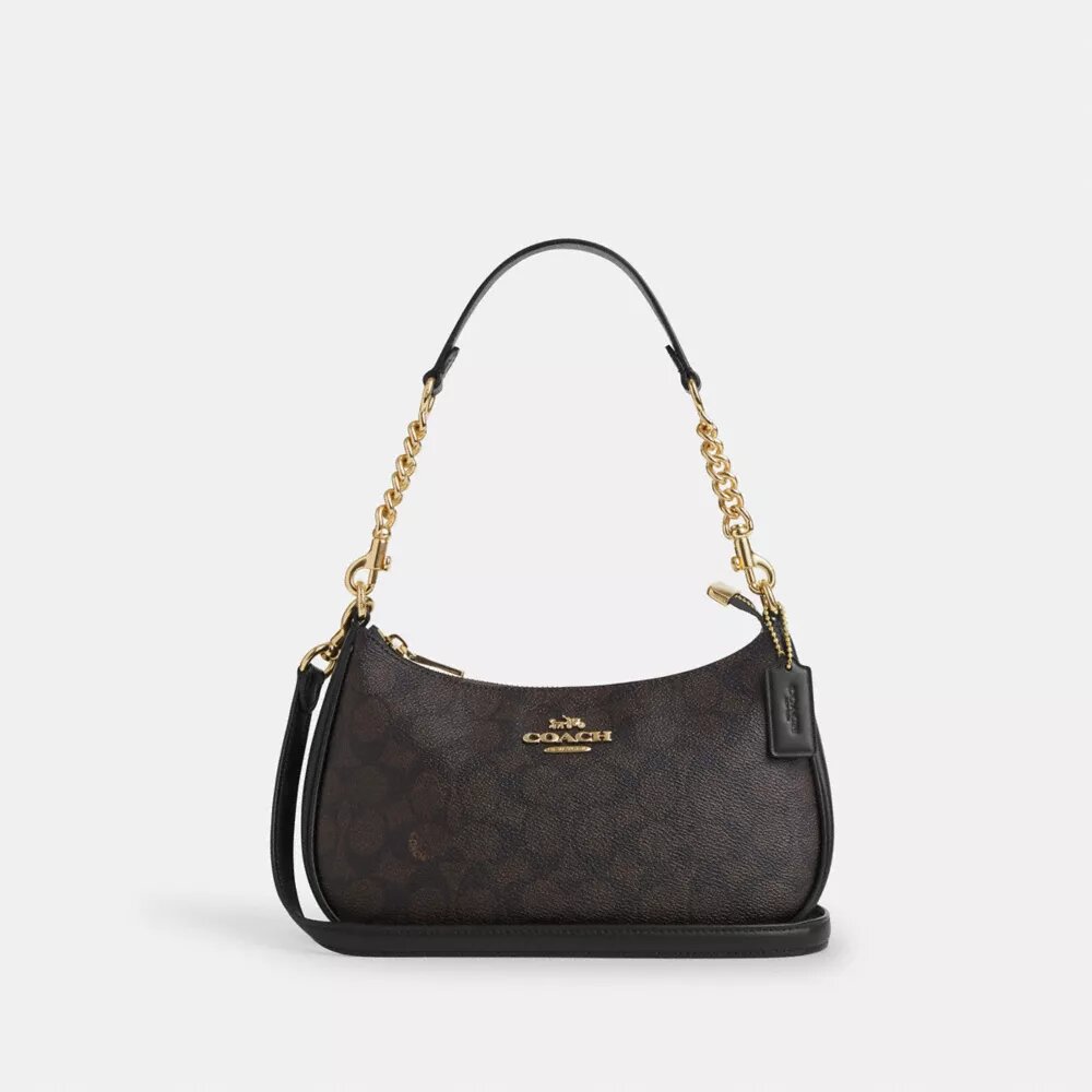 Teri Shoulder Bag in Signature Canvas