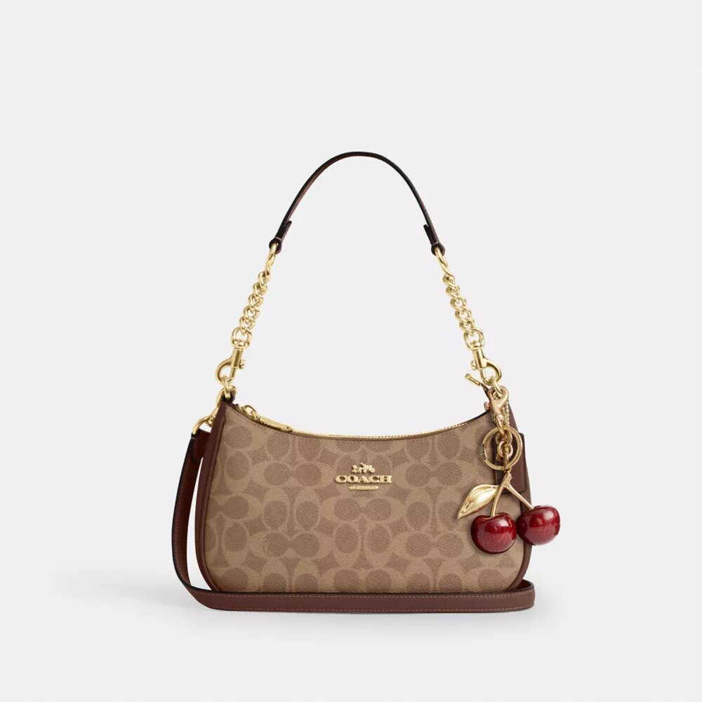 Teri Shoulder Bag in Signature Canvas