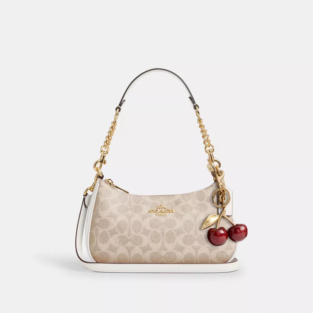 Teri Shoulder Bag in Signature Canvas
