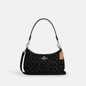 Teri Shoulder Bag in Signature Denim