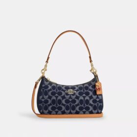 Teri Shoulder Bag in Signature Denim