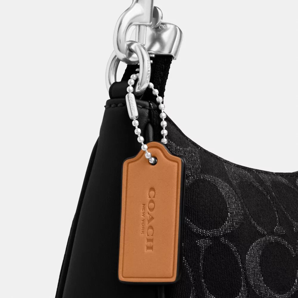 Teri Shoulder Bag in Signature Denim