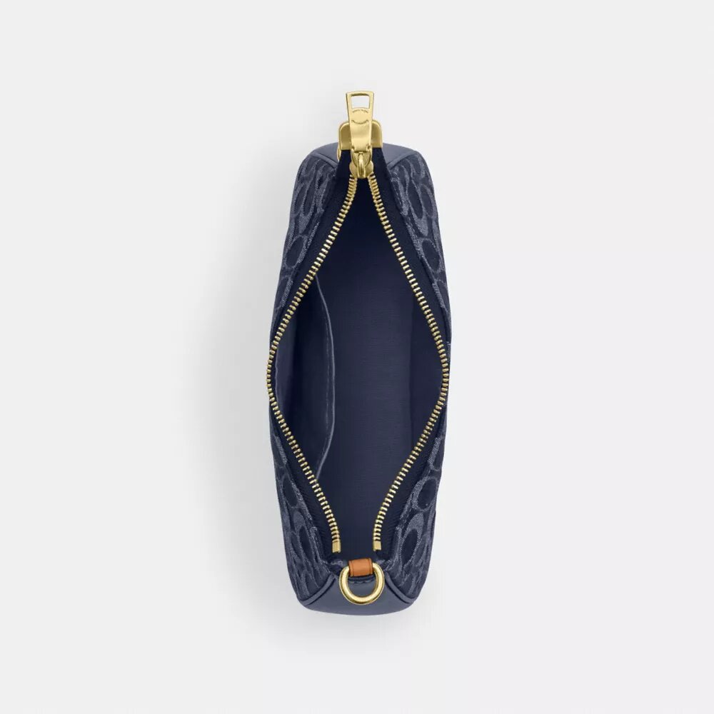 Teri Shoulder Bag in Signature Denim