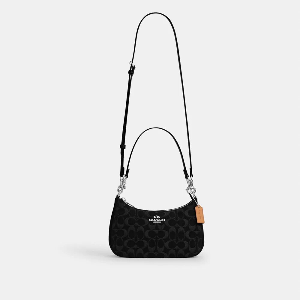 Teri Shoulder Bag in Signature Denim