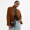 Teri Shoulder Bag in Signature Leather with Heart Charm