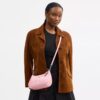 Teri Shoulder Bag in Signature Leather with Heart Charm