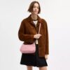 Teri Shoulder Bag in Signature Leather with Heart Charm