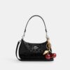 Teri Shoulder Bag in Signature Leather with Heart Charm