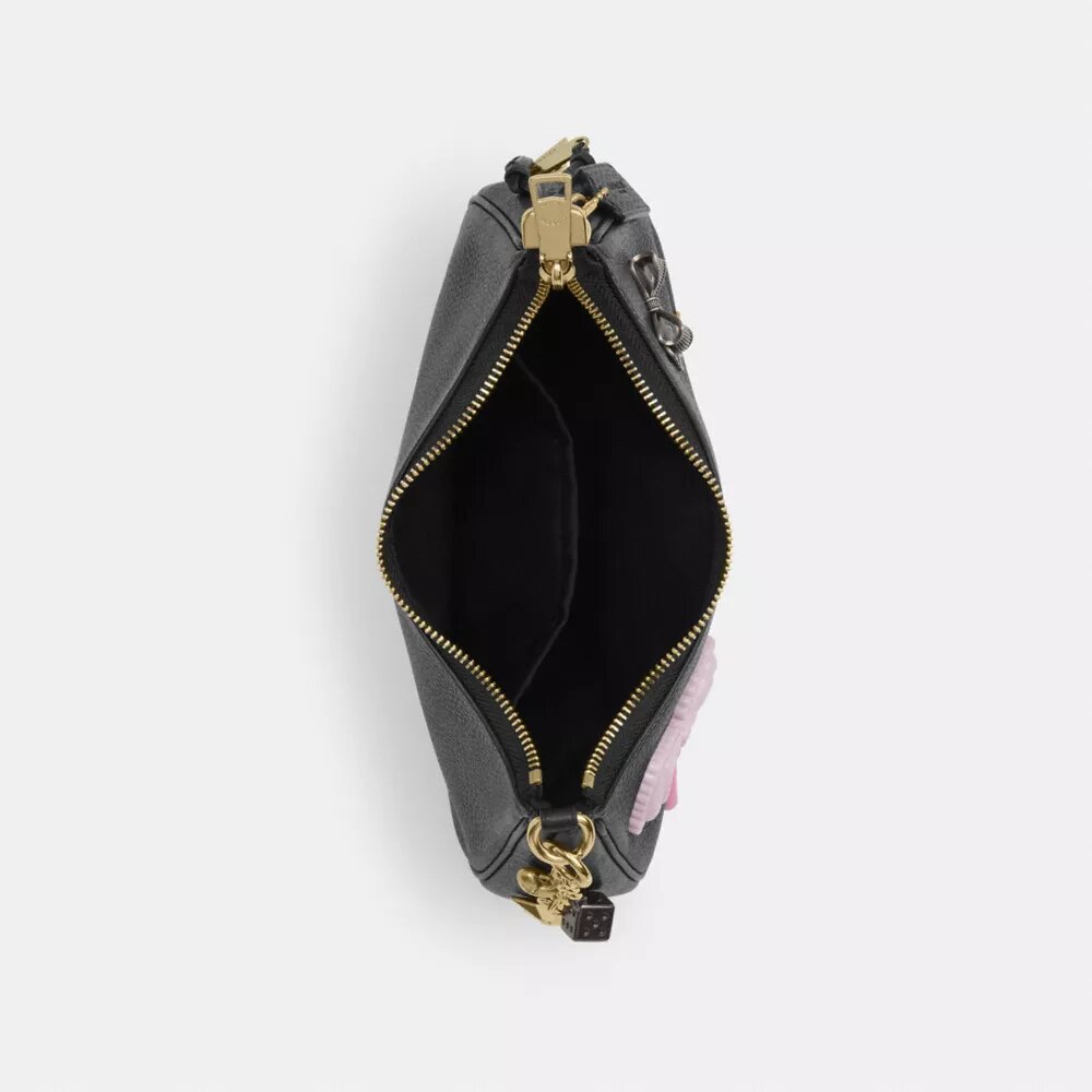 Teri Shoulder Bag with Bows and Charms