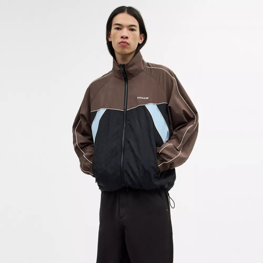 Track Jacket in Recycled Polyester