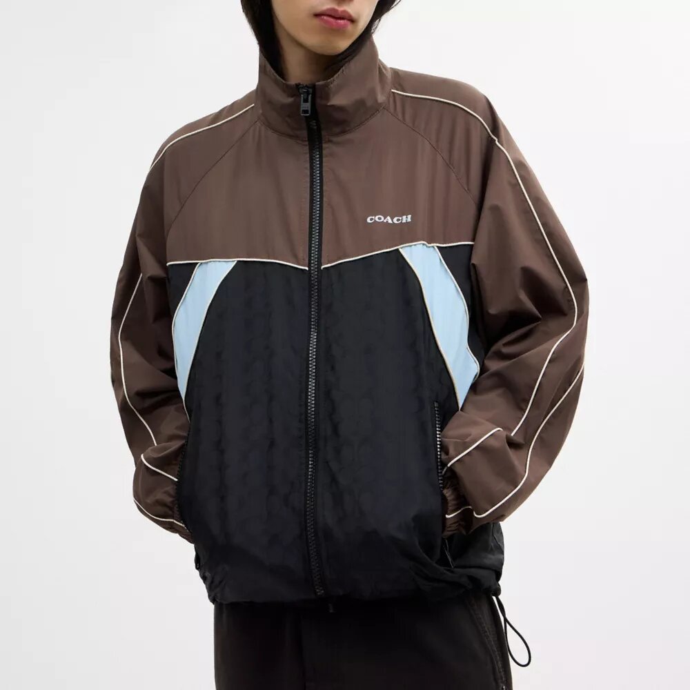 Track Jacket in Recycled Polyester