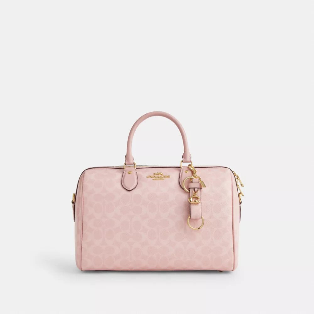 Trigger Snap Bag Charm in Signature Canvas
