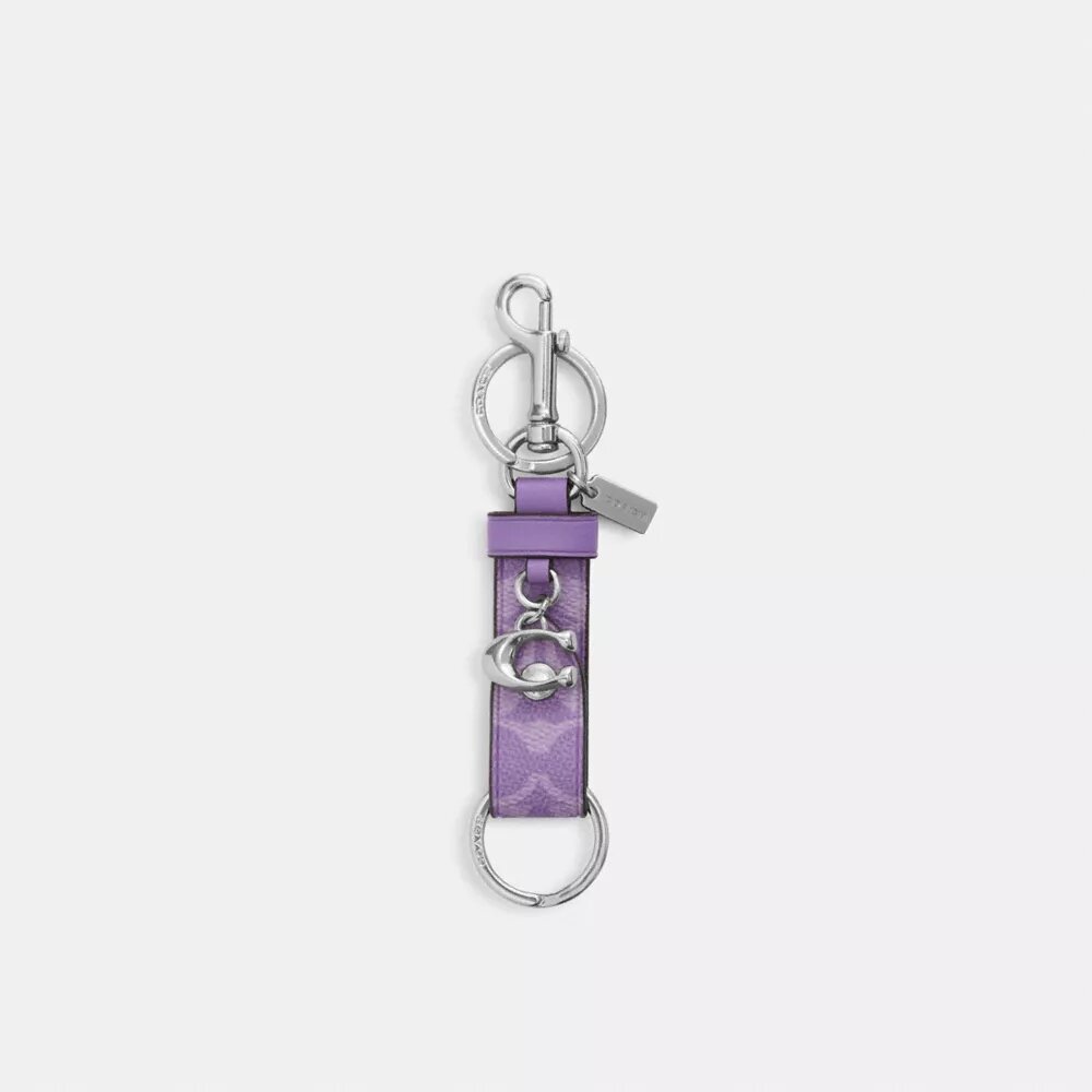Trigger Snap Bag Charm in Signature Canvas with Charm
