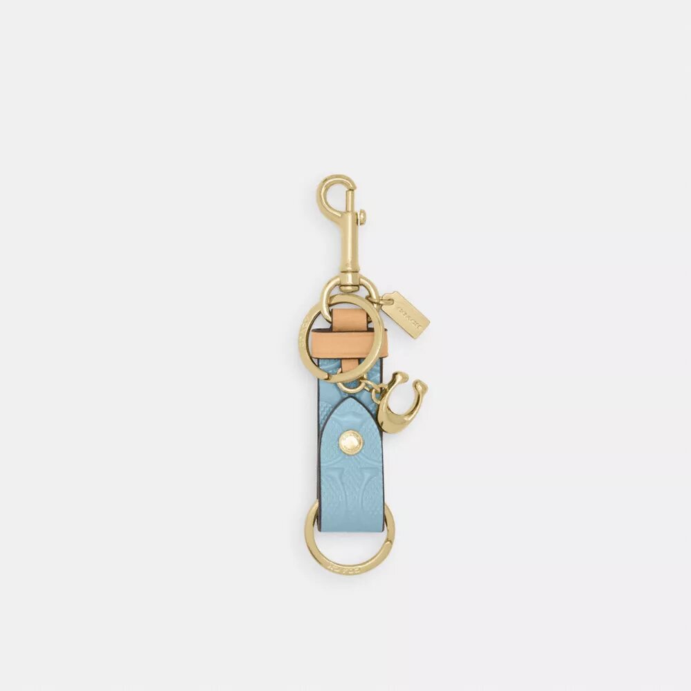Trigger Snap Bag Charm in Signature Leather with Charm