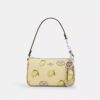 Trigger Snap Bag Charm with Lemon Print