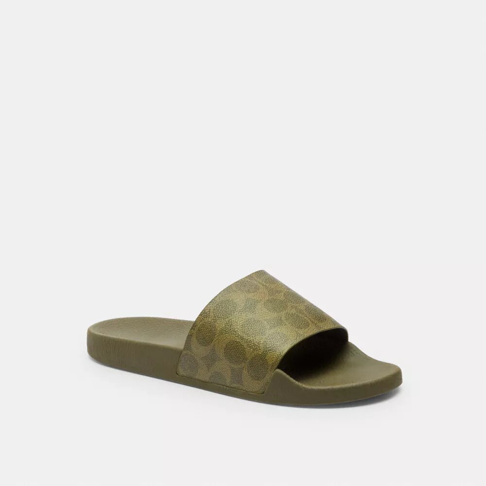 Udele Sport Slide in Signature Canvas