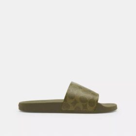 Udele Sport Slide in Signature Canvas
