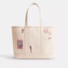 Utility Tote with Sketch Print