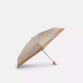 Uv Protection Mini Umbrella in Rainbow Signature Print