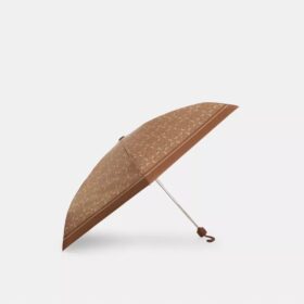 Uv Protection Mini Umbrella in Signature Print