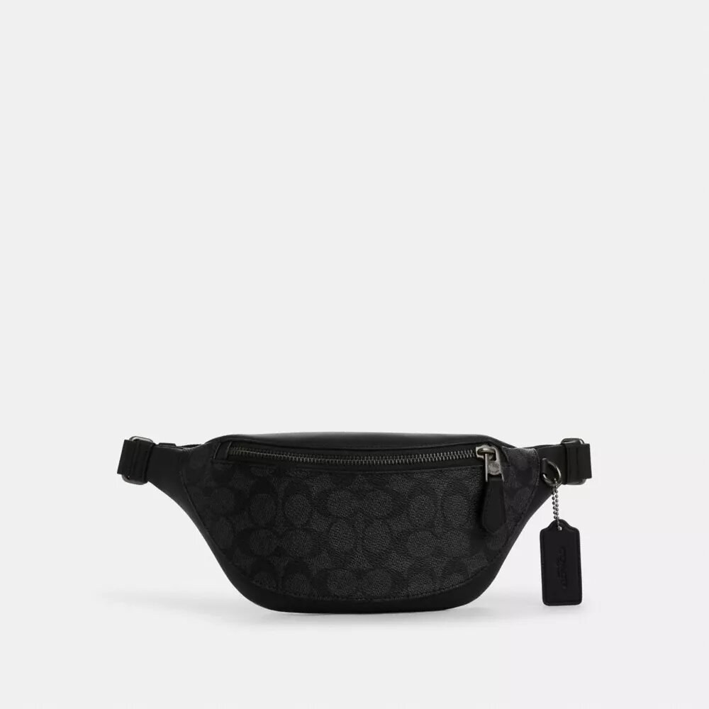 Warren Mini Belt Bag in Signature Canvas