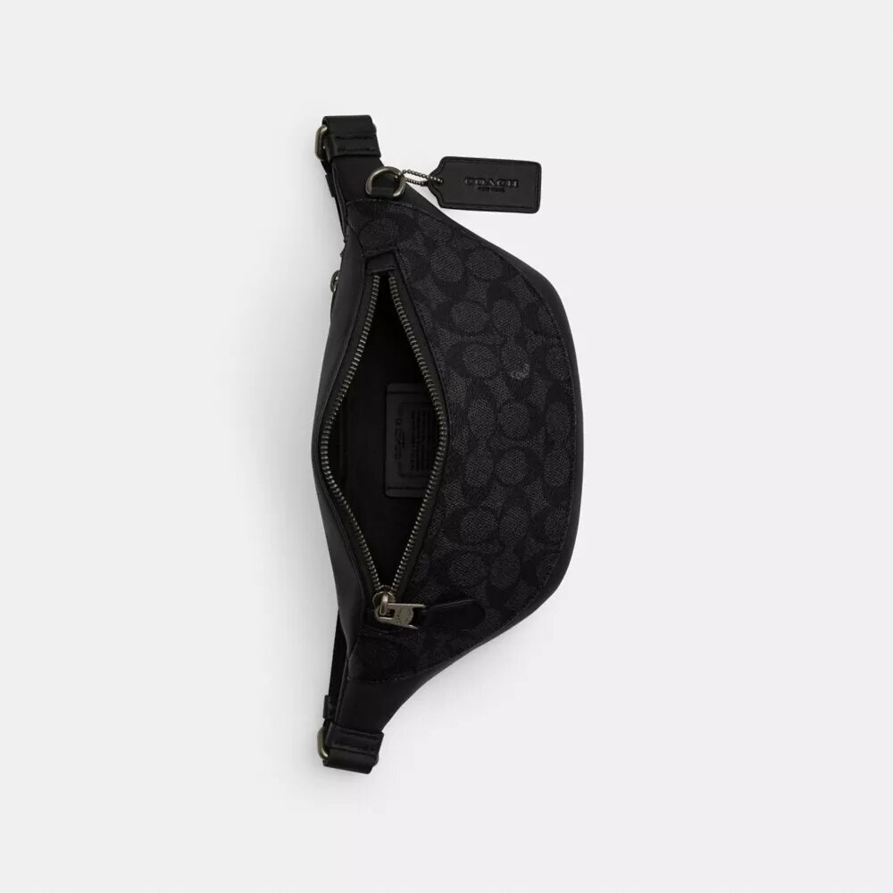 Warren Mini Belt Bag in Signature Canvas