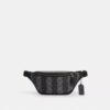 Warren Mini Belt Bag in Signature Canvas with Stripes