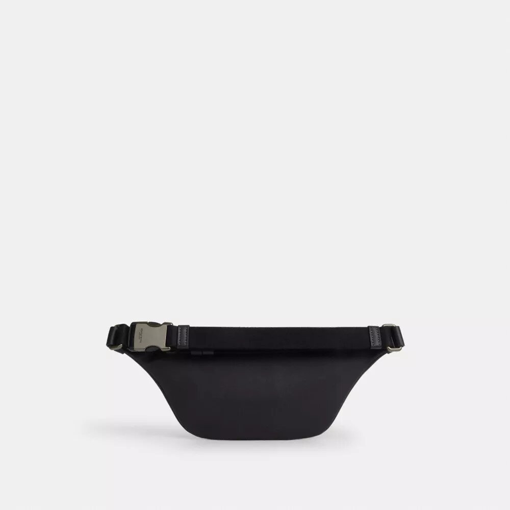 Warren Mini Belt Bag in Signature Canvas with Stripes