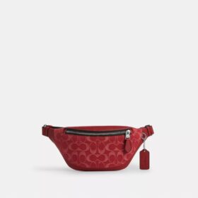 Warren Mini Belt Bag in Signature Denim