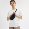 Warren Mini Belt Bag in Signature Denim