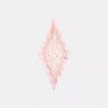 Waterfall Tea Rose Print Silk Diamond Scarf