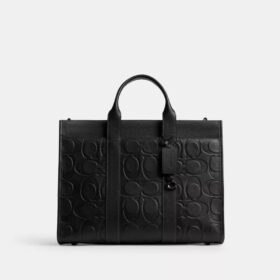 Wesley Tote in Maxi Signature Leather