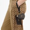 Wristlet and Heart Pouch in Signature Canvas with Charm