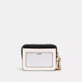 Zip Card Case in Colorblock
