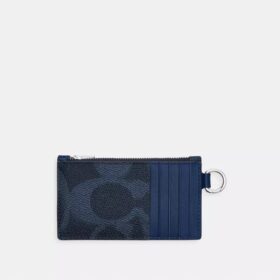 Zip Card Case in Maxi Signature Canvas